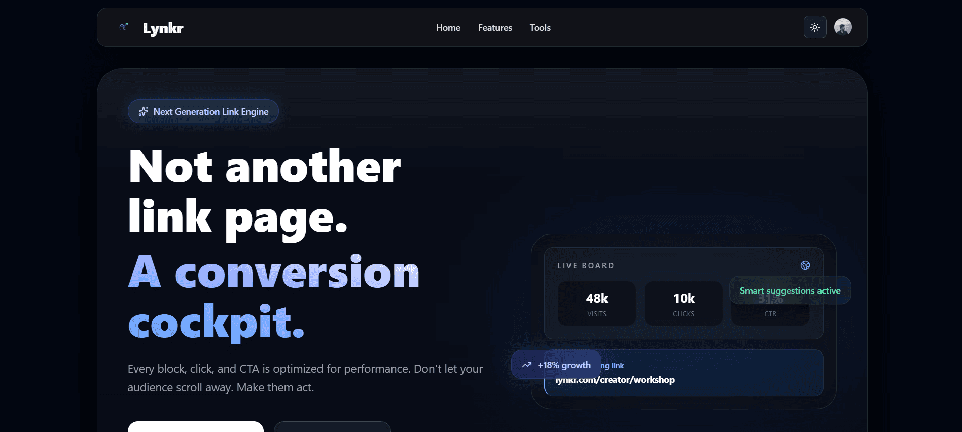 Lynkr project preview